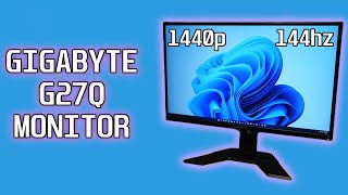 Best Budget 1440p 144hz  G27Q Monitor Review 2021 [upl. by Furiya487]