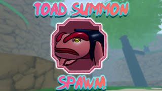 Shindo Life  Toad Summon Spawn and Location [upl. by Angid]