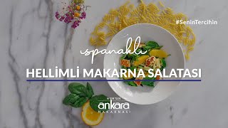 Ispanaklı ve Hellimli Makarna Salatası [upl. by Vullo477]