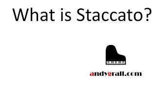 What Is Staccato [upl. by Cyrilla744]