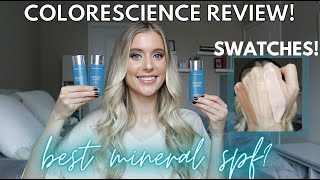 Colorescience Sunforgettable Total Protection Face Shield SPF 50 Review  Original Glow Bronze [upl. by Shere]