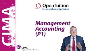 Introduction to CIMA P1 Management Accounting [upl. by Areek]