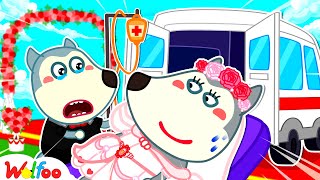 Oh No What Happened to Bride Mom  Wolfoo Mom Went to the Hospital 🤩 Wolfoo Kids Cartoon [upl. by Trista903]