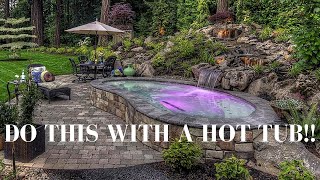 Hot Tub Ideas that fit into your Landscape [upl. by Ahsilra]