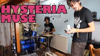 Muse  Hysteria  Drum Cover [upl. by Shorter520]