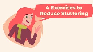 4 exercises to reduce your stuttering [upl. by Nanerb]