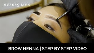 STEP BY STEP BROW HENNA TREATMENT [upl. by Epstein]