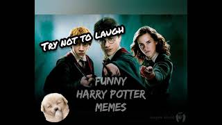 Harry Potter Memes  Try not to laugh Part 1 [upl. by Newnorb]