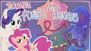 What If MLP Ponies Were PEOPLE [upl. by Anohs]