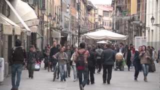 Pisa walk to the Leaning Tower part 1 mov [upl. by Anik988]