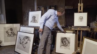 A Look at Lucian Freud’s Etchings with David Dawson [upl. by Eihcir296]