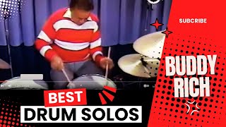 The Best BUDDY RICH Drum Solos EVER [upl. by Collete]