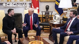 FULL EXCHANGE Zelenskyy and Trumps heated argument at the White House [upl. by Lyns]