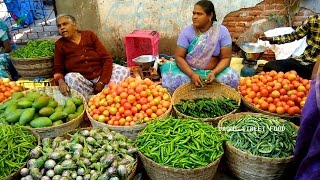 INDIAN FARMERS MARKET  Fresh Fruit and Vegetables  Selling and Buying  VAGMI FOODS [upl. by Jemma]