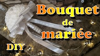 DIY Bouquet de mariée facile [upl. by Yema]