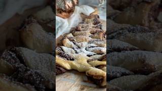 Nutella Puff Pastry Tree [upl. by Ahsikal]