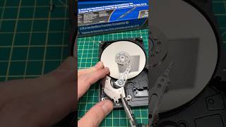 ASMR inside a damaged hdd from 2001 shorts [upl. by Guinevere8]