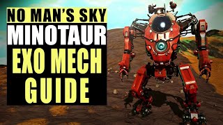 NO BULL MINOTAUR GUIDE  No Man’s Sky Minotaur Exo Mech Guide [upl. by Morrissey42]