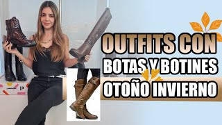 LOS MEJORES OUTFITS CON BOTAS Y BOTINES ✅ Dani Mateluna Asesora de Imagen [upl. by Odracir]