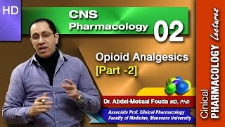 CNS Pharmacology Ar  02  Opioid analgesics Part 2 [upl. by Bamby958]