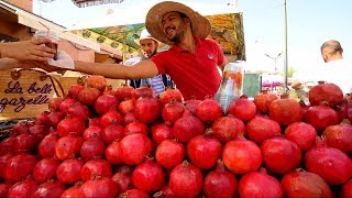 Morocco Street Food  MARRAKESHS BEST STREET FOOD GUIDE CRAZY Halal Food tour in Morocco [upl. by Euqinwahs]