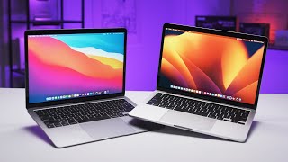 M1 MacBook Air vs M2 MacBook Pro  ULTIMATE Comparison [upl. by Ronaele]