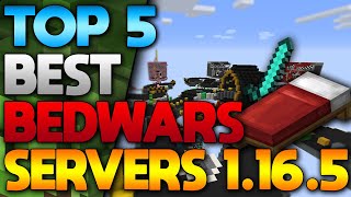 Top 5 Best Bedwars Servers For Minecraft Tlauncher 1165 2021 [upl. by Irreg]