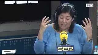 Almudena Grandes quotPresenta en la SER Las tres bodas de Manolitaquot  Entrevista con Pepa Bueno [upl. by Zorina]