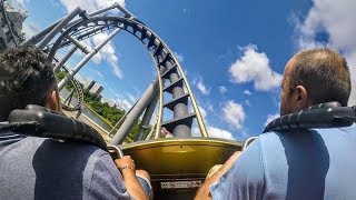 Lech Coaster PRZEJAZD  Legendia Śląskie Wesołe Miasteczko [upl. by Anitrebla227]