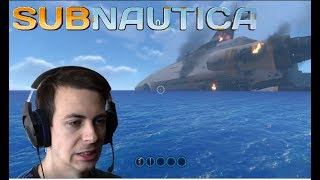 Man With A Fear Of The Ocean Plays Subnautica [upl. by Elauqsap416]