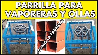 parrilla de gas para ollas vaporera [upl. by Gayn]