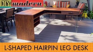 How to make a modern desk [upl. by Mukund89]