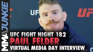 Paul Felder sees the path to title shot with win  UFC Fight Night 182 interview [upl. by Fish]