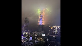 2022年12月31日 台北101跨年2023倒數煙火 Taipei 101 New Year’s Eve Countdown Fireworks to 2023 [upl. by Adnawat]