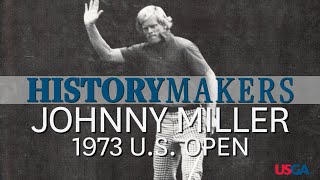 Johnny Millers Unforgettable 63 in the 1973 US Open at Oakmont Country Club  History Makers [upl. by Sitoel]