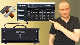 Boss Tone Studio Tutorial  Get Connected amp Setup Katana MkII [upl. by Ahsinod]