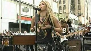 Shakira  Whenever Wherever live  today show New York 2002 [upl. by Riorsson]