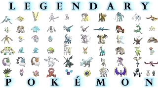 All Legendary Pokémon Animated Sprites [upl. by Shelbi]