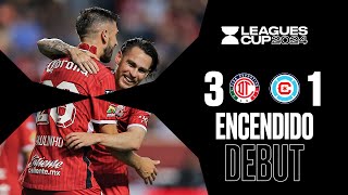 TOLUCA 31 CHICAGO FIRE  Los DIABLOS aplastan y clasifican 🔥 [upl. by Eustache]