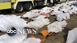 Hundreds Killed in Tragic Hajj Stampede Near Mecca [upl. by Sivlek516]