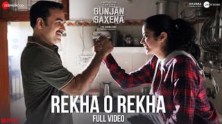 Rekha O Rekha  Full Video Gunjan Saxena  Janhvi Kapoor  Amit Trivedi Nakash Aziz Kausar Munir [upl. by Eneluj]