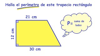 Perímetro de un trapecio [upl. by Johan]