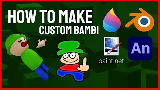 HOW TO MAKE A CUSTOM BAMBI FNF Modding [upl. by Adnara]