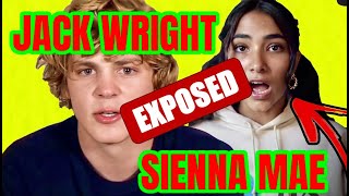 JACK WRIGHT EXPOSED SIENNA MAE [upl. by Asiaj785]