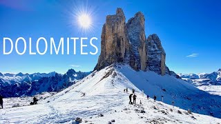 DOLOMITES in 4K  Most spectacular mountains in the Italian Alps [upl. by Crompton]