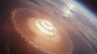 Chicxulub Impact Event in real time [upl. by Darill]