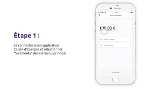 Appli mobile  Effectuer un virement SEPA instantané Instant Payment [upl. by Ydennek]