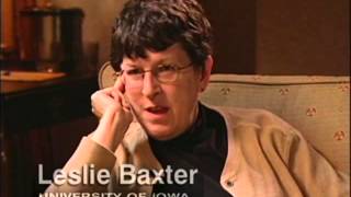 Leslie Baxter on Relational Dialectics [upl. by Daughtry642]