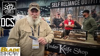 David Canterbury amp Pathfinder  Looking at Traditional Knives with New Finishes  Blade Show 2021 [upl. by Hortensia489]