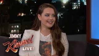 Katherine Langford on 13 Reasons Why Australia amp Doctor Parents [upl. by Areemas788]